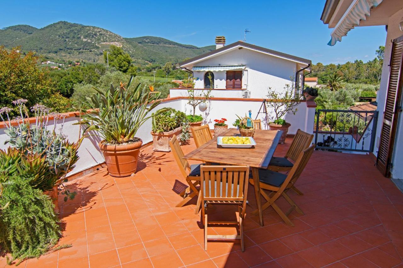 La Terrazza - Splendido Trilocale A Lacona Eksteriør billede
